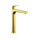 Azure Gold Tall Basin Faucet 1-2inch Flex - 156845508.webp