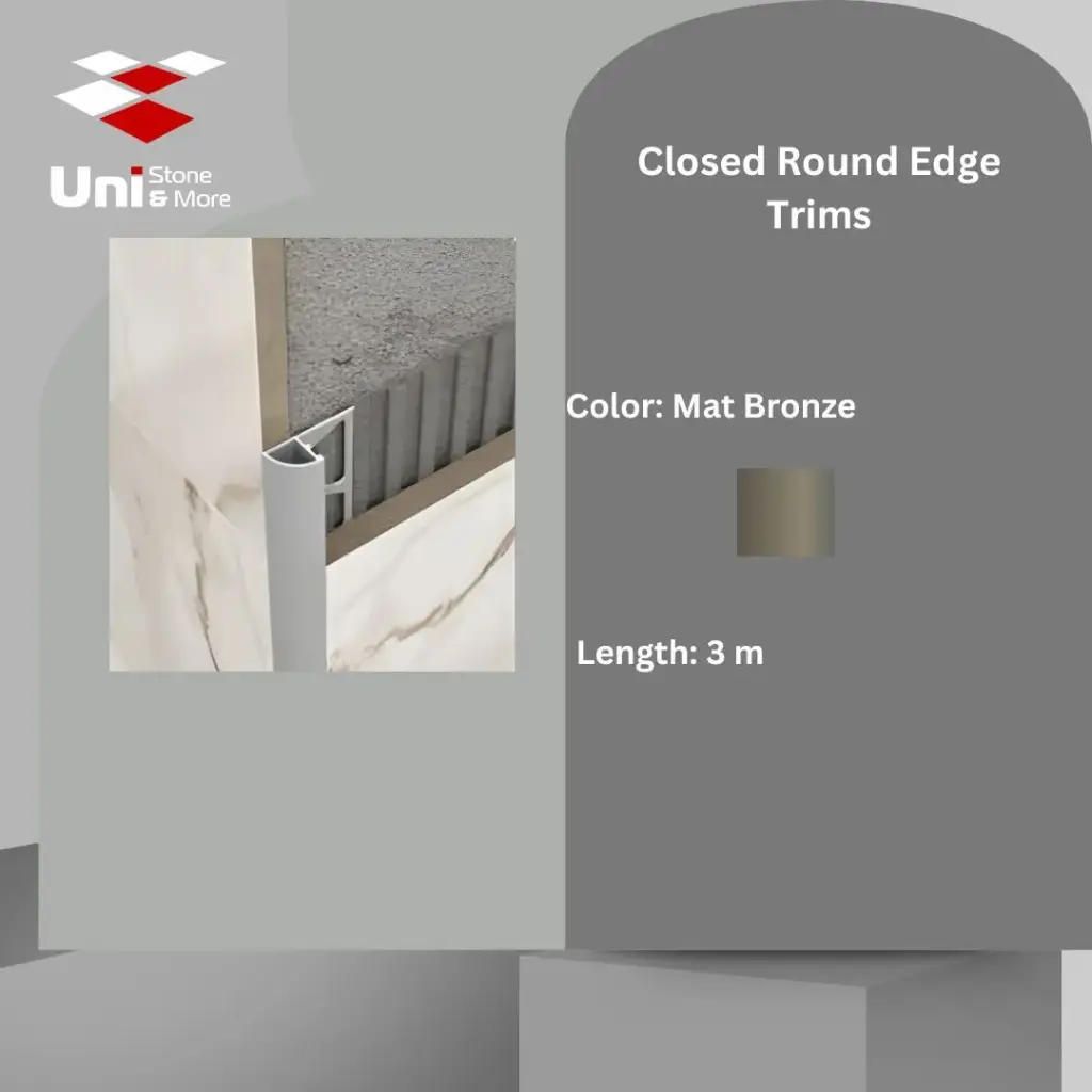 2549 - (99) - Profile -8mm - Mat Bronze - A