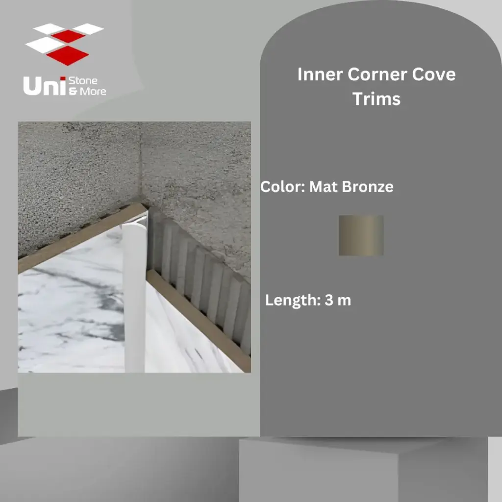 2576 - (103) - Profile -8mm - Mat Bronze - A