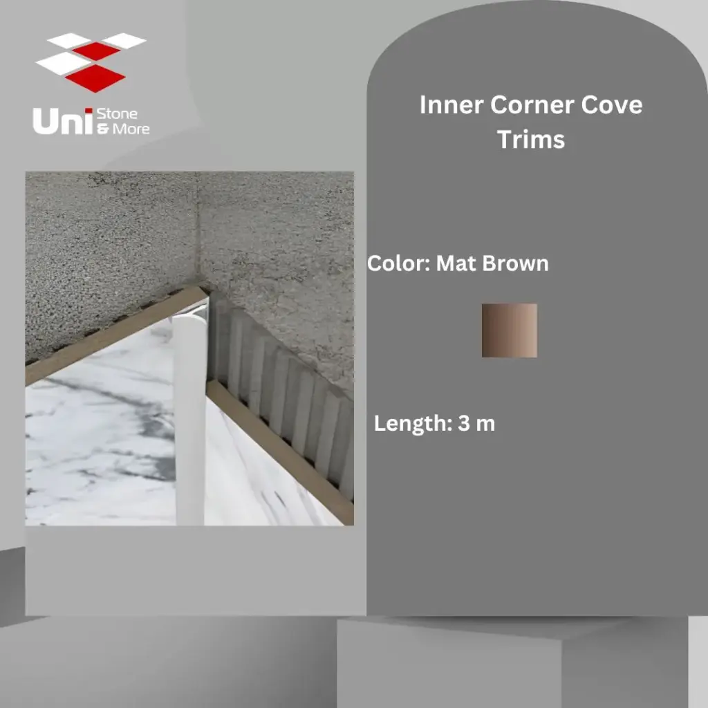 2576 - (86) - Profile -8mm - Mat Brown - A