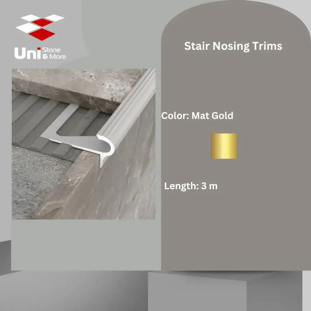 2705 - (218) - Profile -9mm - Mat Gold - A