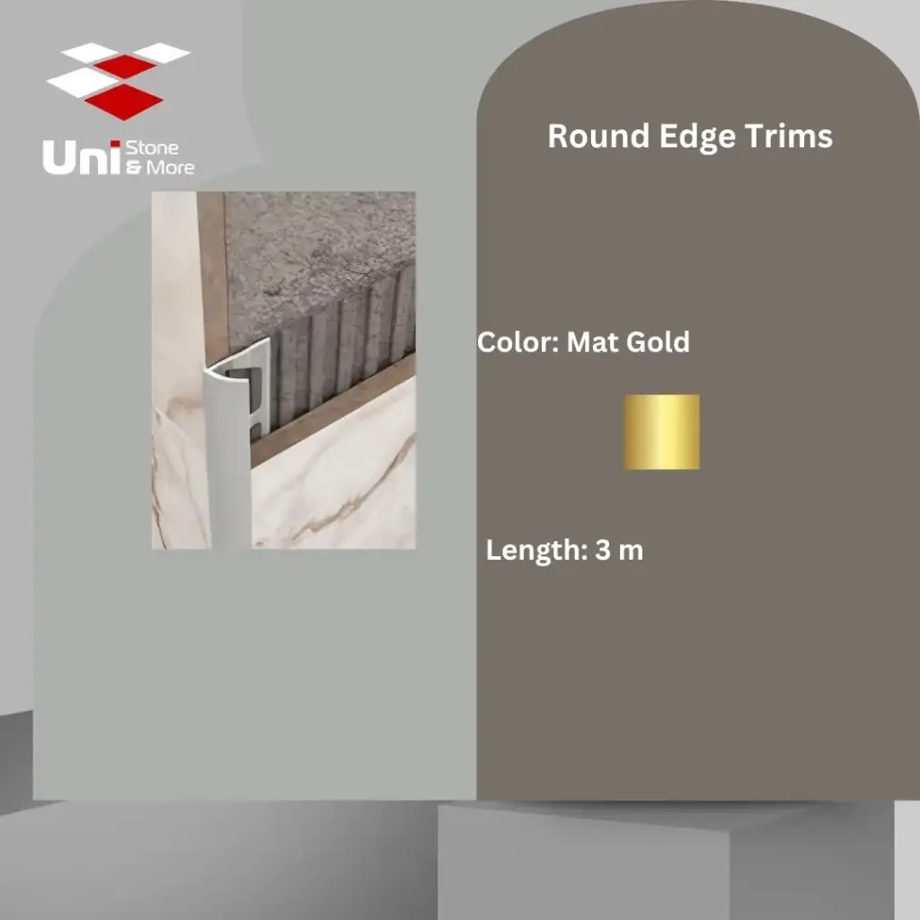 2783 - (260) - Profile -10mm - Mat Gold - A