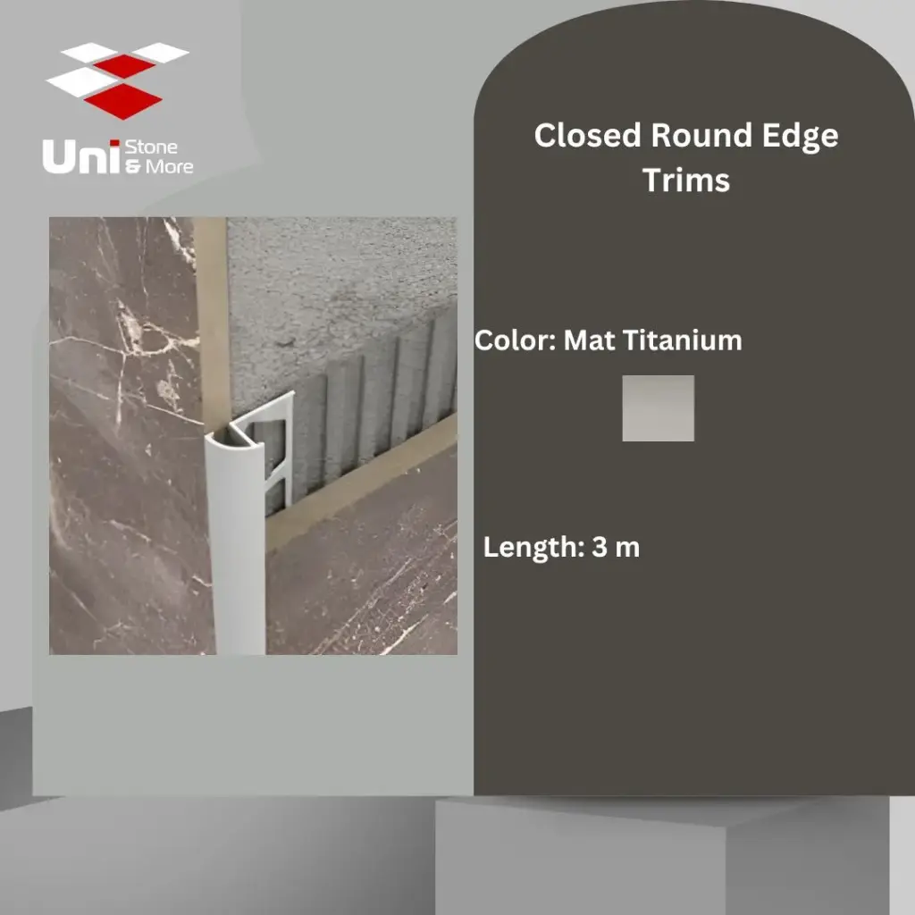 2947 - (114) - Profile -12mm - Mat Titanium - A