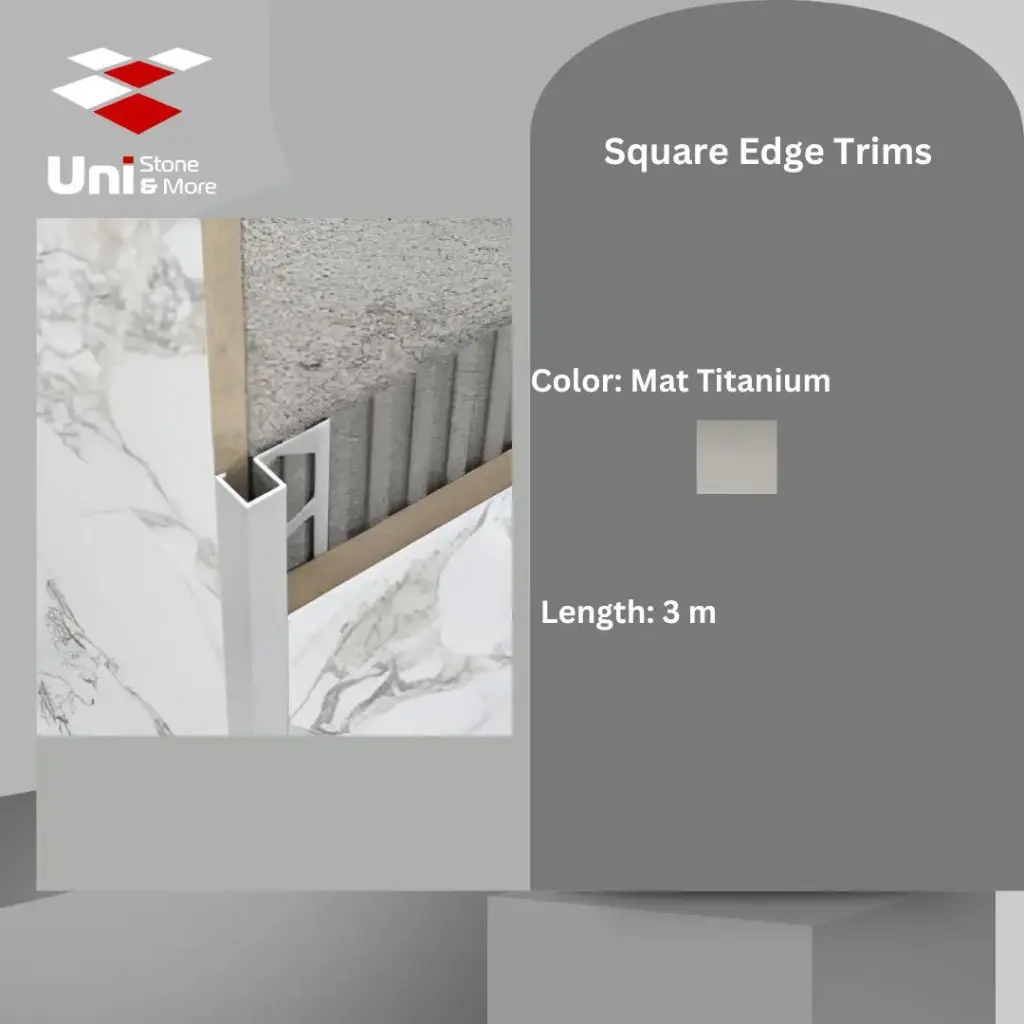 3038 - (120) - Profile -8mm - Mat Titanium - A