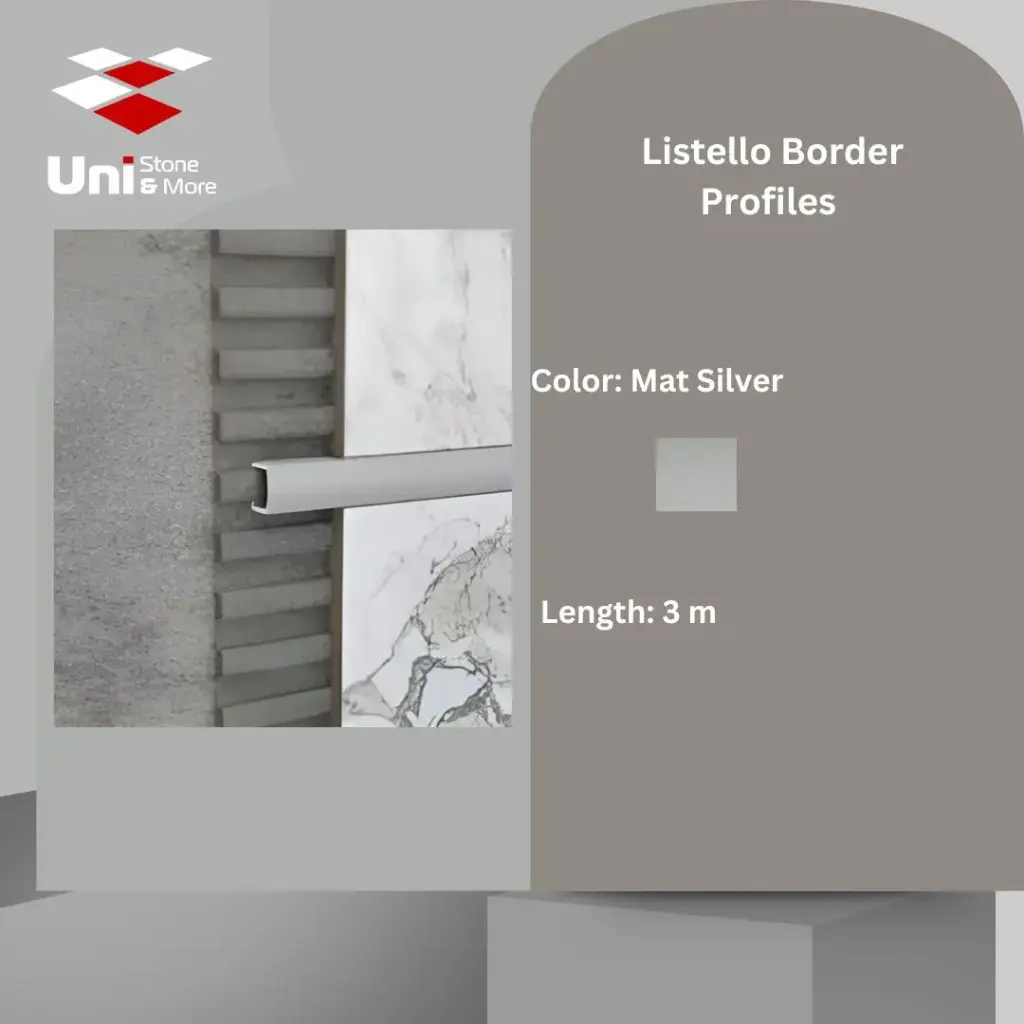 3127 - (124) - Profile -15mm - Mat Silver - A