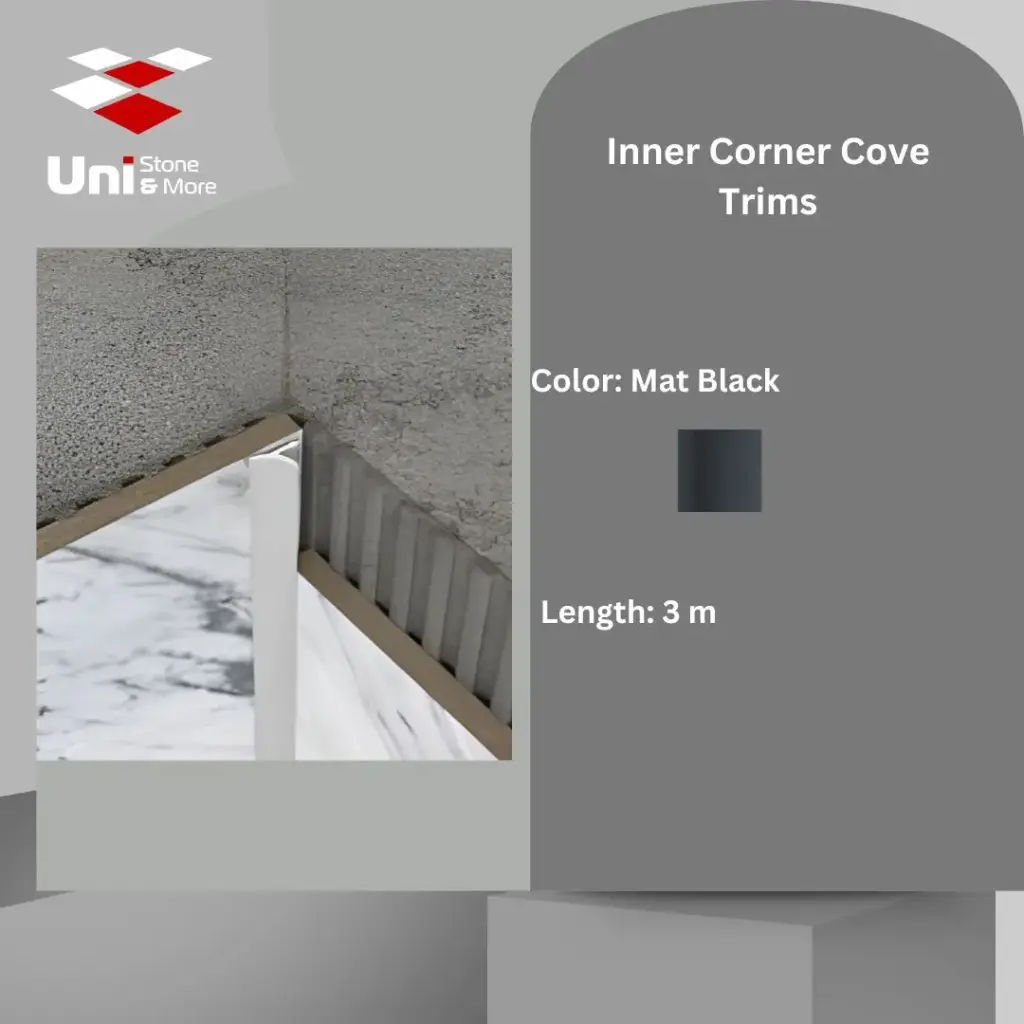 2576 - (87) - Profile -8mm - Mat Black - A