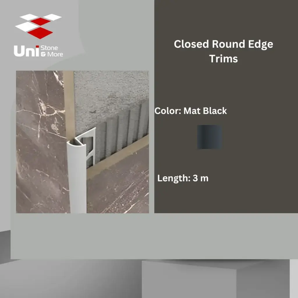 2947 - (117) - Profile -12mm - Mat Black - A