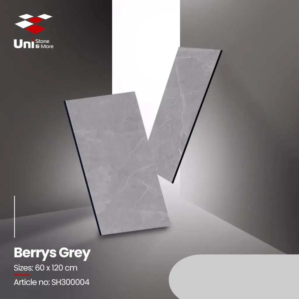 Berrys Grey - High glossy - P - 60x120
