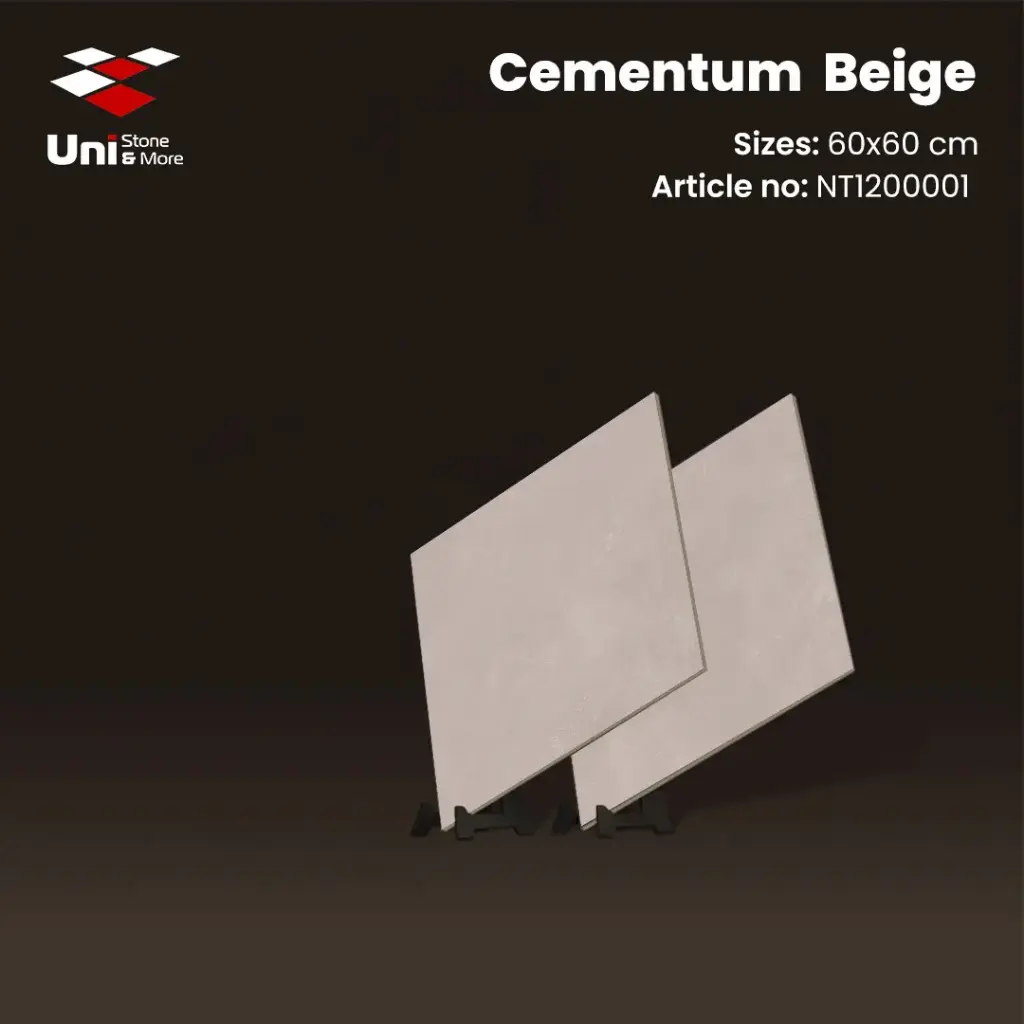 Cementum Beige - Matt - P - 60x60