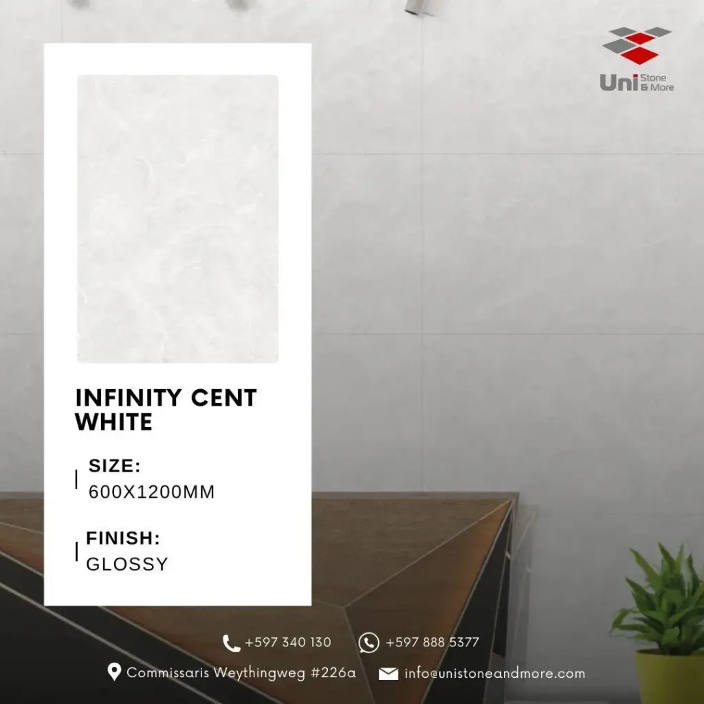 Cent White - Glossy - P - 60x120