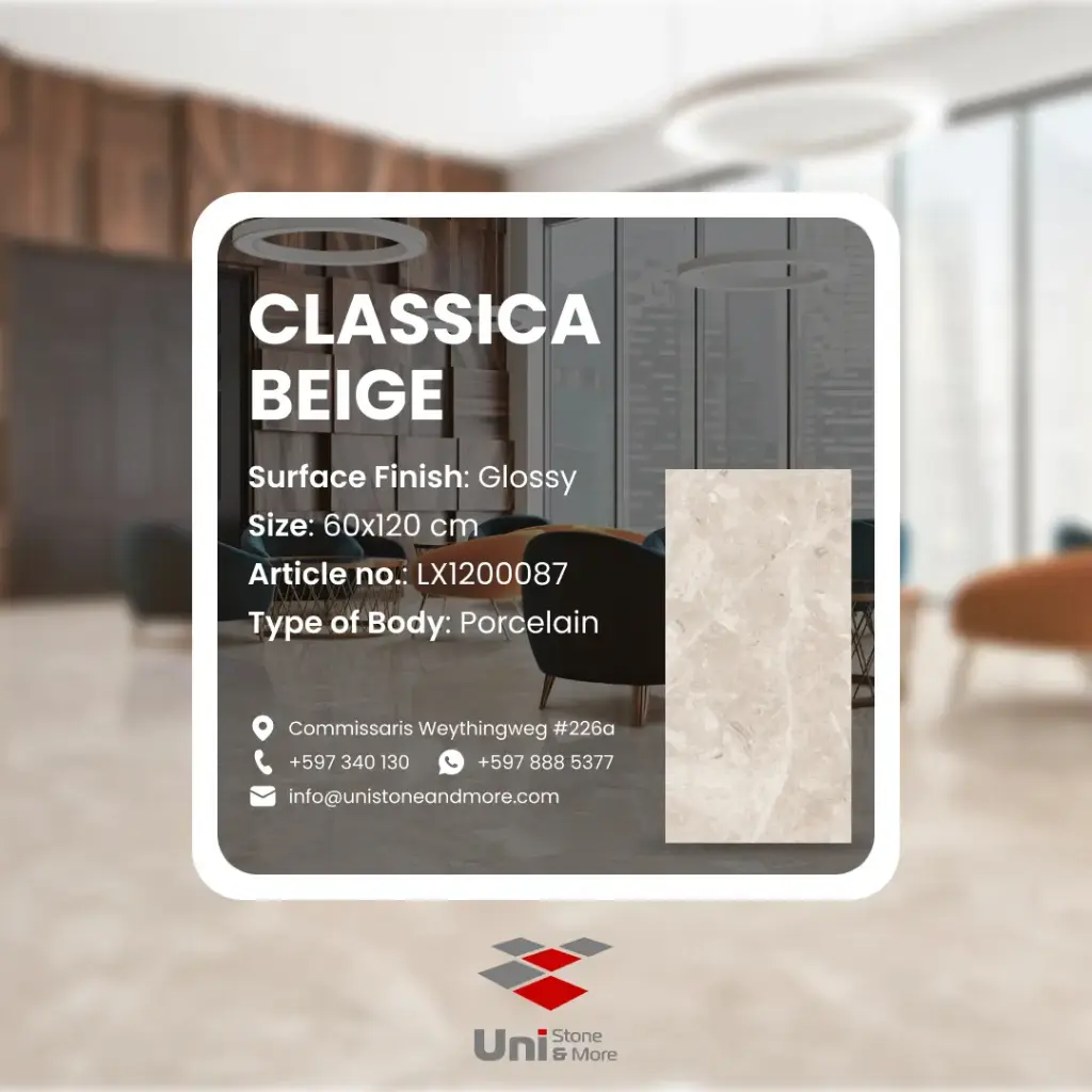 Classica Beige - Glossy - P - 60x120