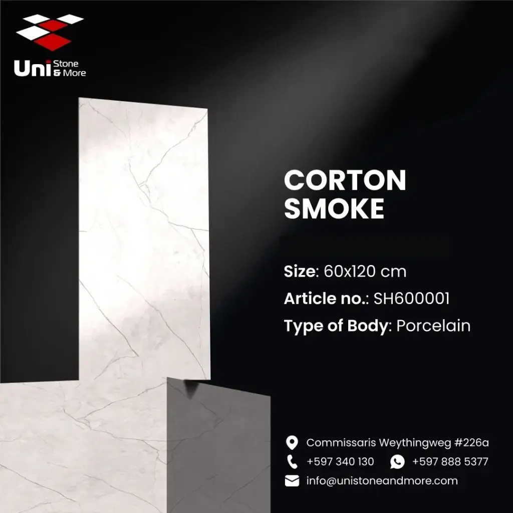 Corton Smoke - Matt Carving - P - 60x120