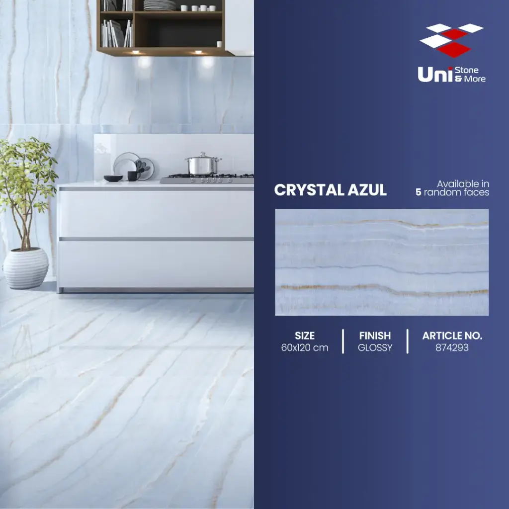 Crystal Azul - Glossy - P - 60x120