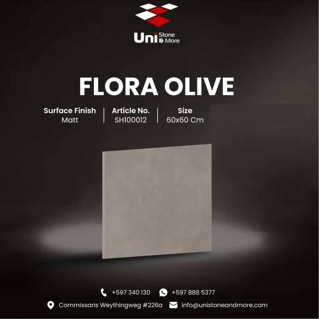 Flora Olive - Matt - P - 60x60