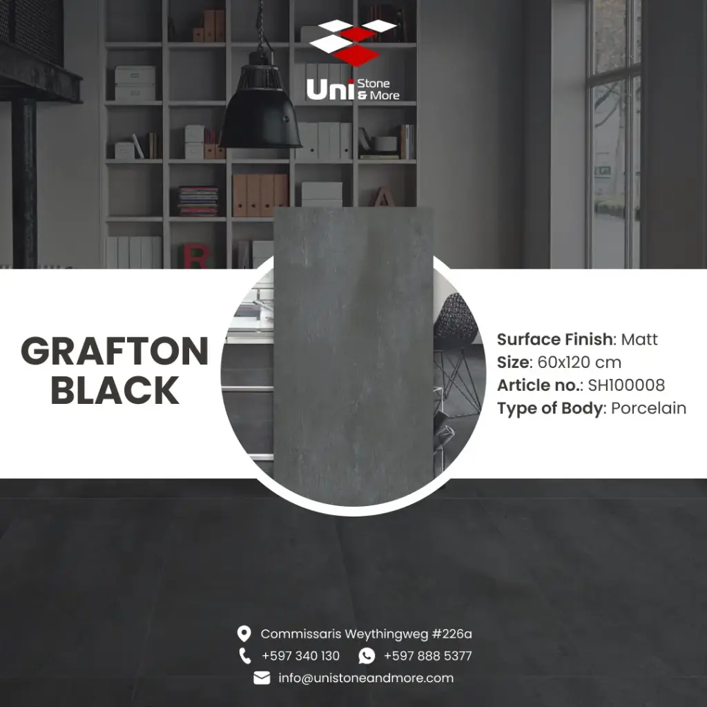 Grafton Black - Matt - P - 60x120