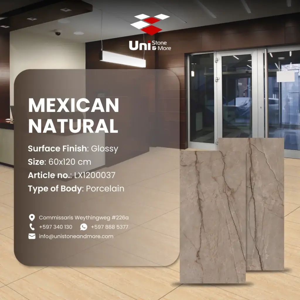 Mexican Natural - Glossy - P - 60x120