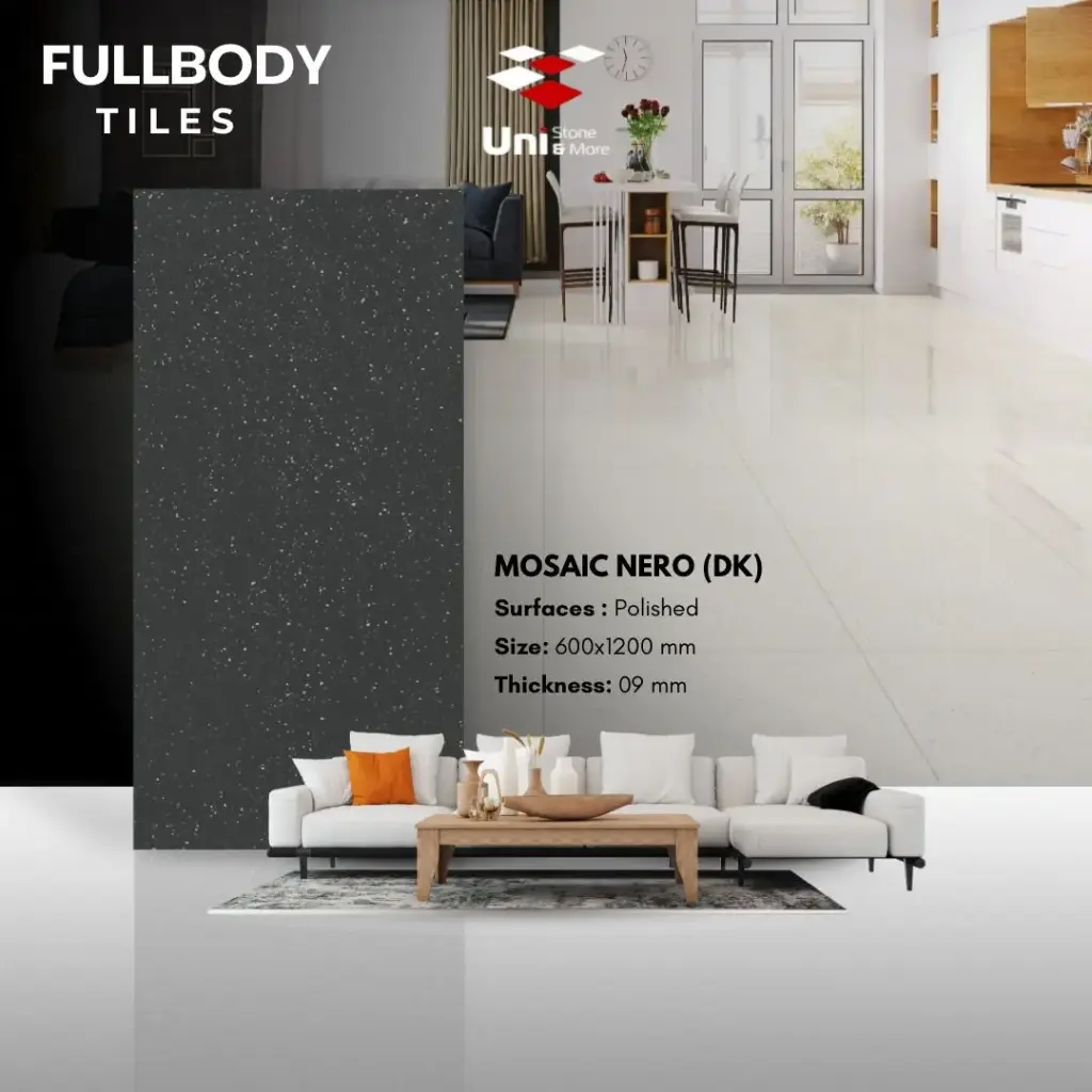 Mosaic Nero (DK) - Polished - P(FB) - 60x120