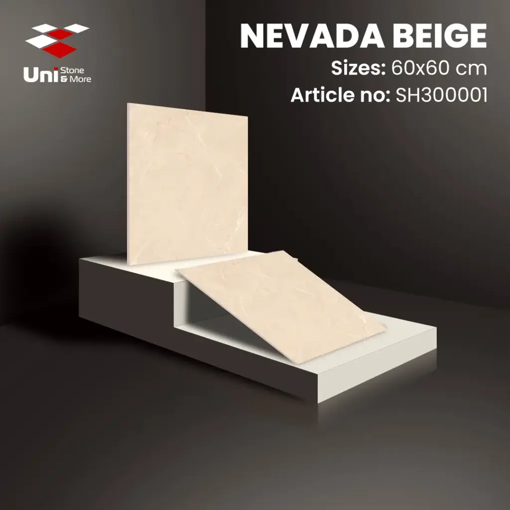 Nevada Beige - High glossy - P - 60x60