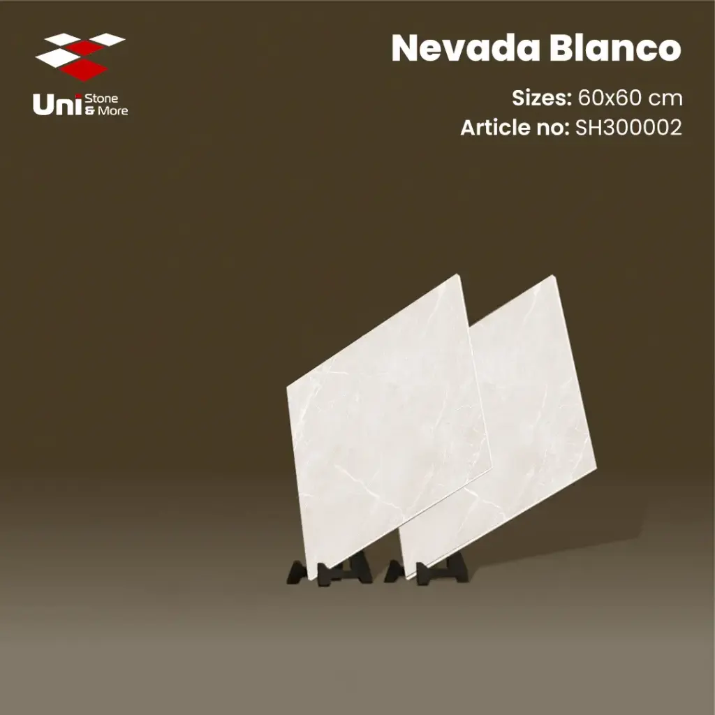 Nevada Blanco - High glossy - P - 60x60