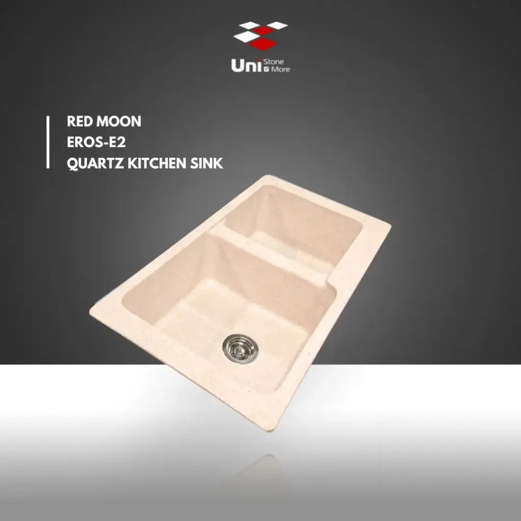 Red Moon - Eros-E2 - Quartz Kitchen Sink - 20"x36"