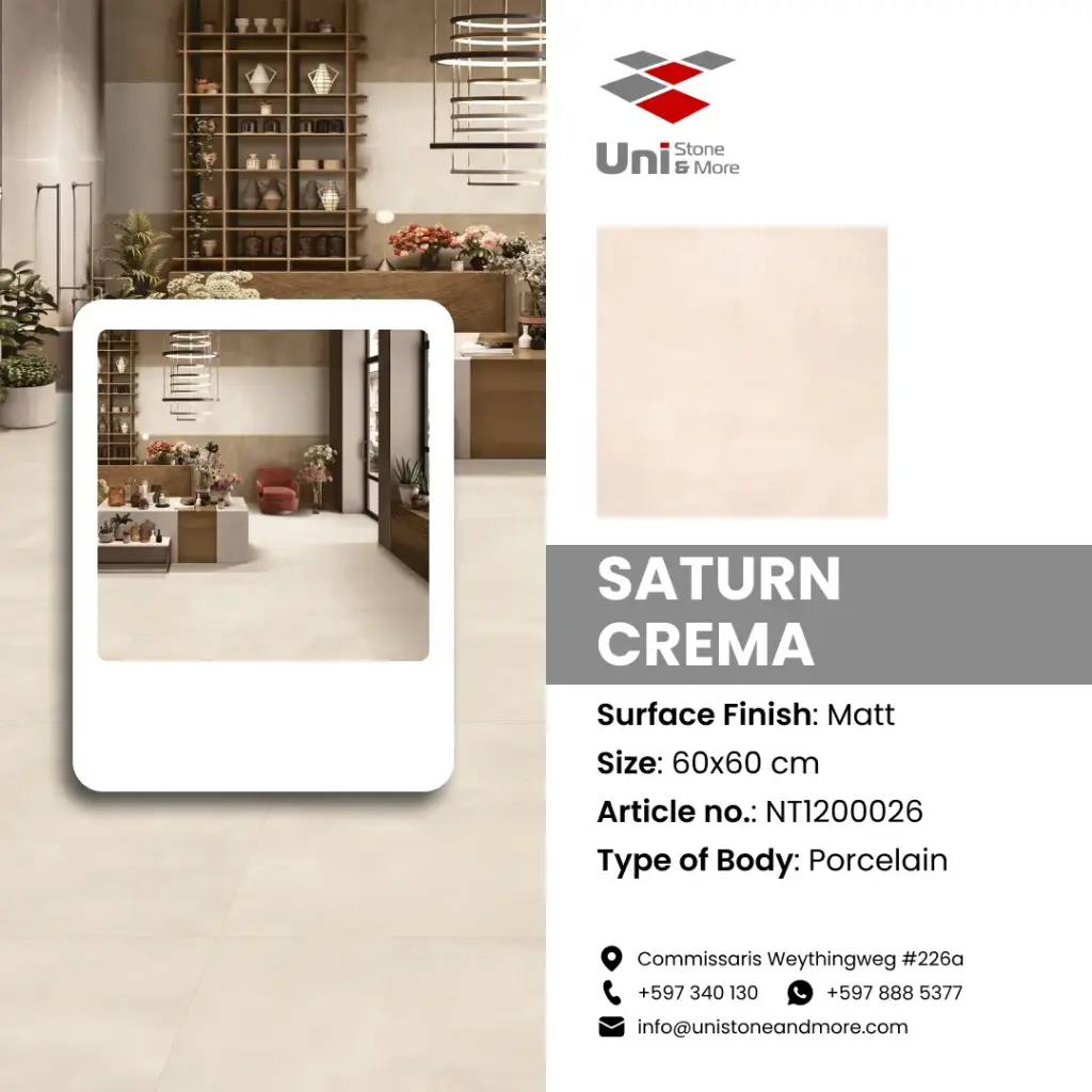 Saturn Crema - Matt - P - 60x60