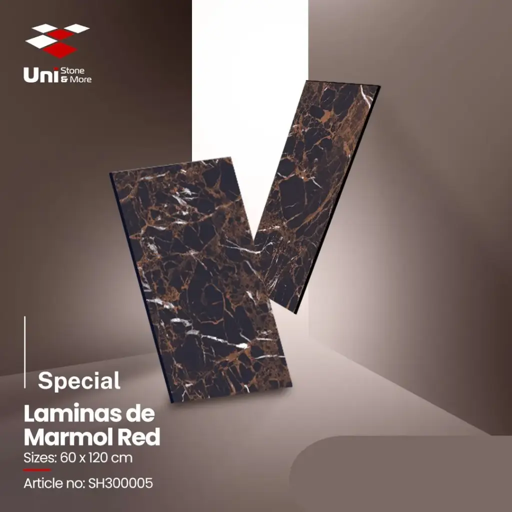 Special Laminas de Marmol Red - High glossy - P - 60x120