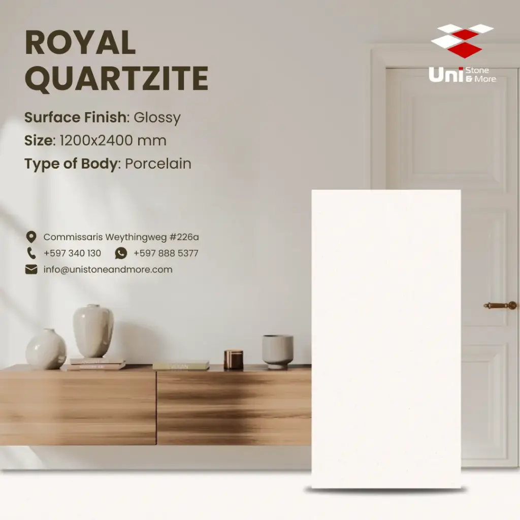 Royal Quartzite - Glossy - P - 120x240 15mm