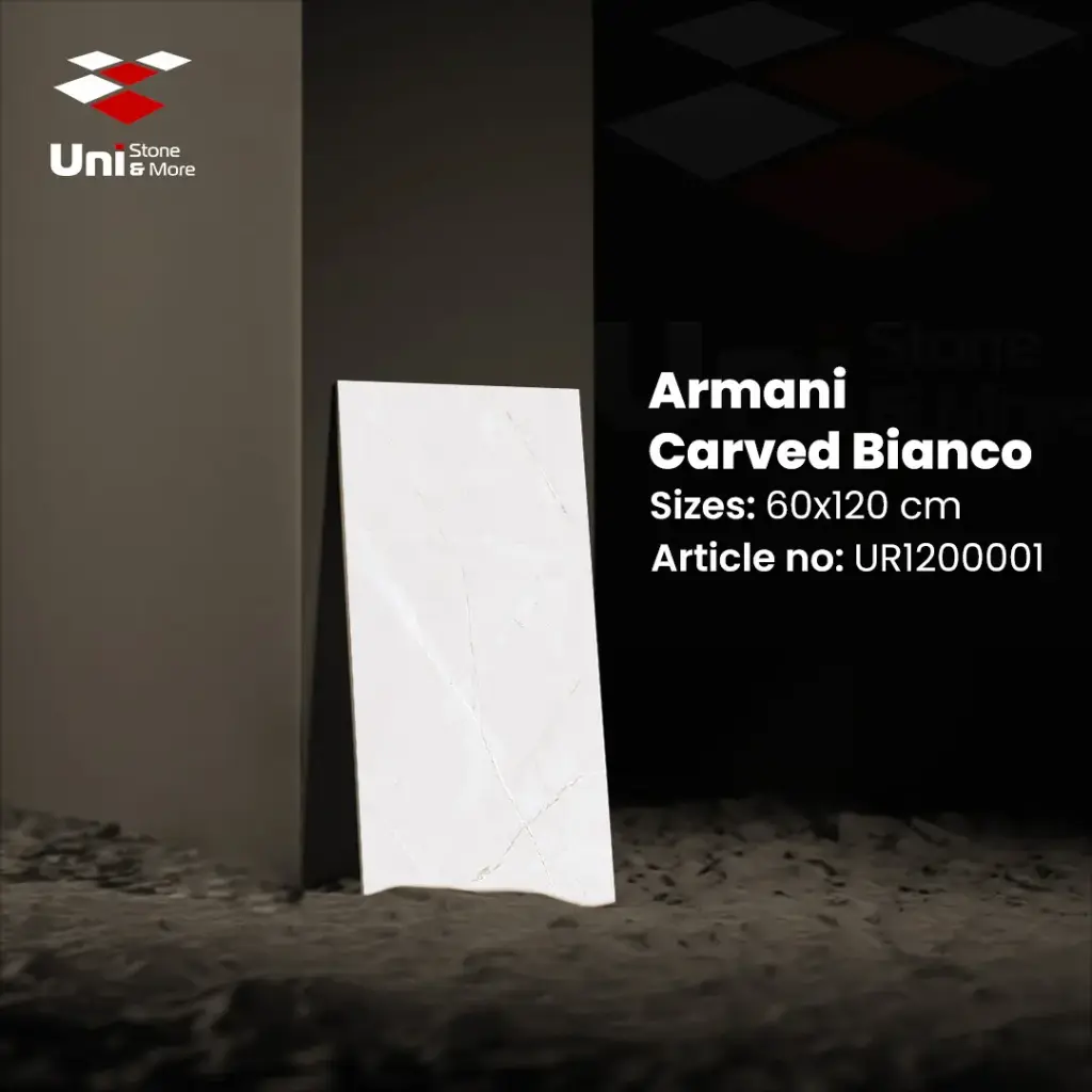 Armani Carved Bianco - Carving - P - 60x120