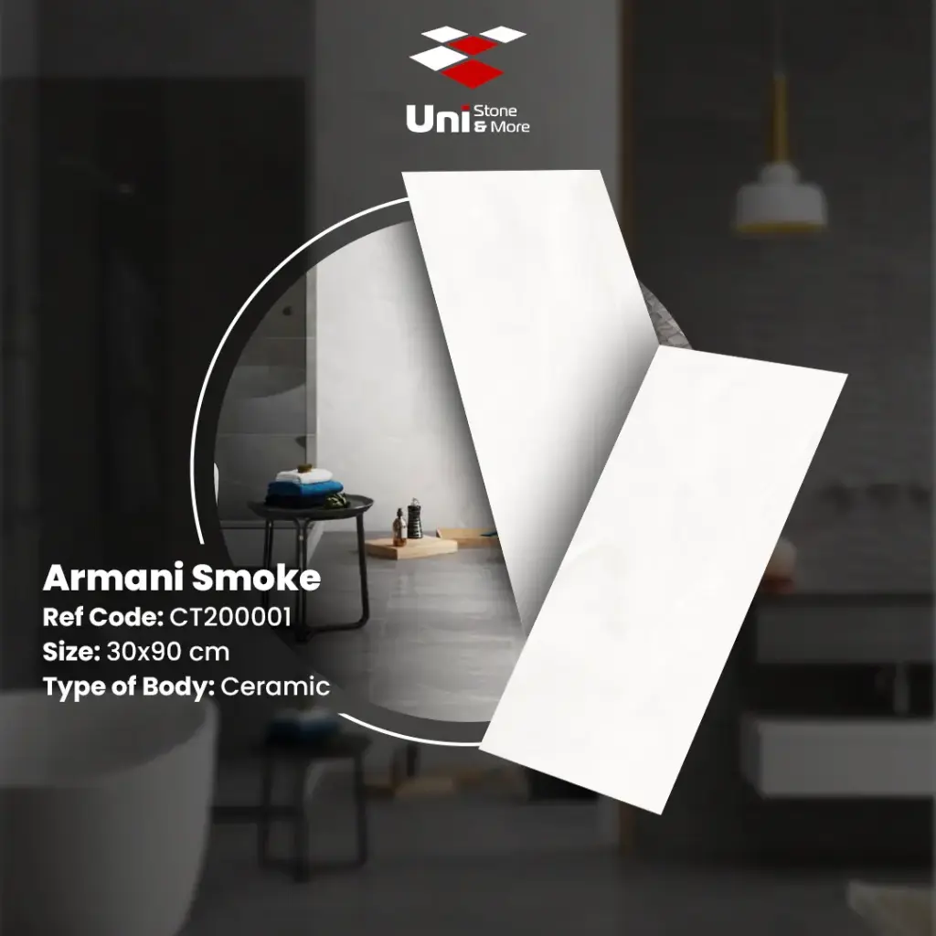 Armani Smoke - Glossy - C - 30x90