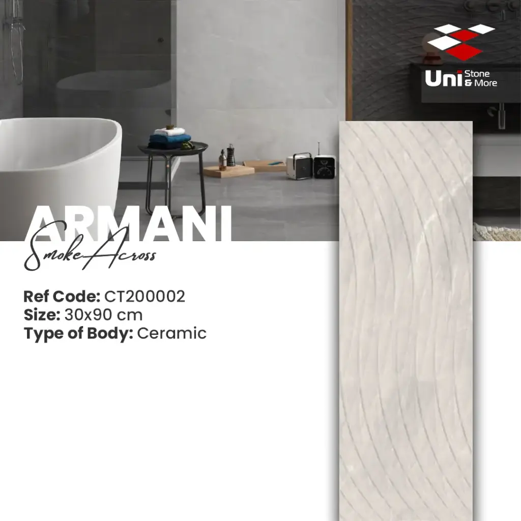 Armani Smoke Across - Glossy - C - 30x90
