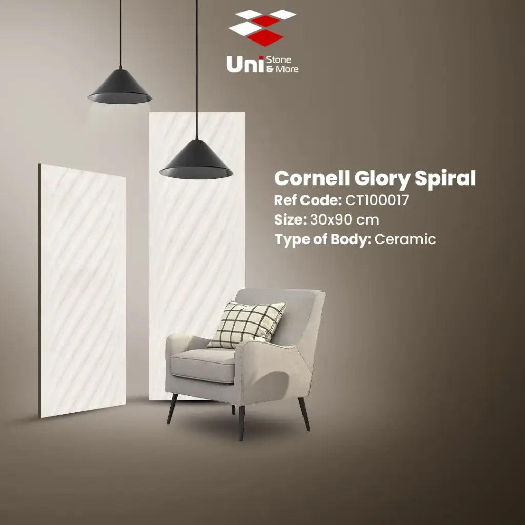 Cornell Glory Spiral - Matt - C - 30x90