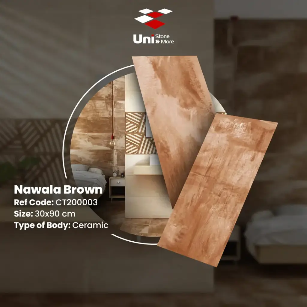 Nawala Brown - Glossy - C - 30x90