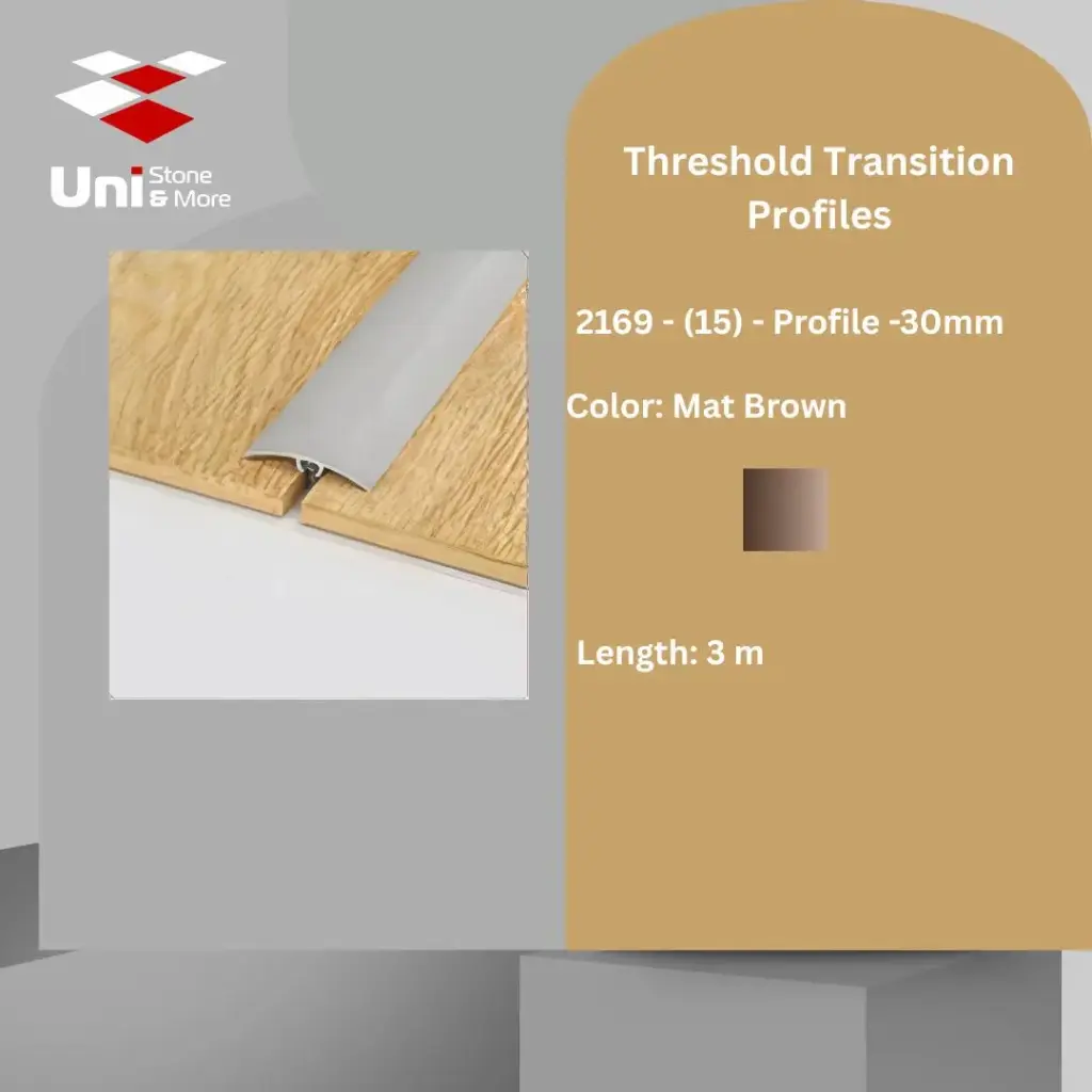 2169 - (15) - Profile -30mm - Mat Brown - A