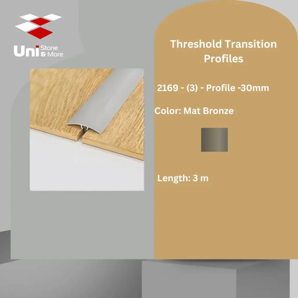 2169 - (3) - Profile -30mm - Mat Bronze - A