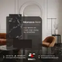 Monaco Noir - High Glossy - P - 80x160
