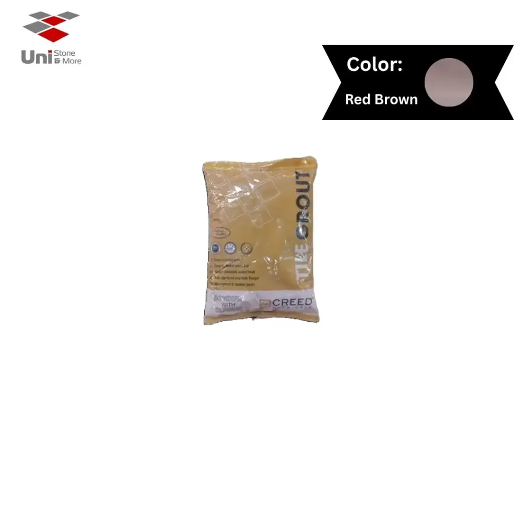 Tiles Grout  - Red Brown - 1kg