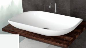 Table Top Lava - White - P