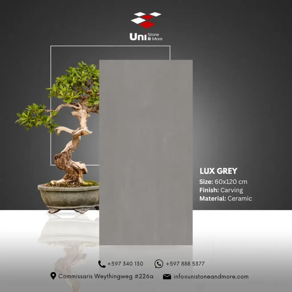 Lux grey - Carving - C - 60x120