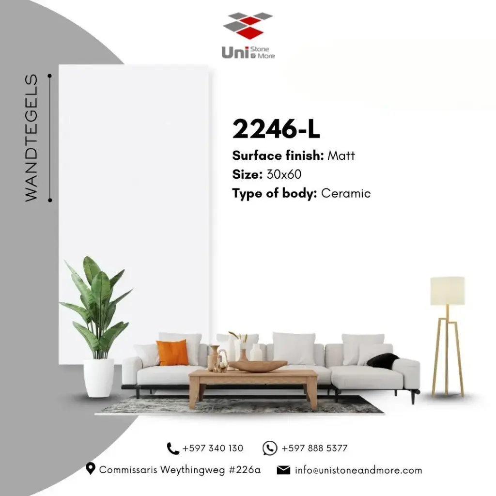 2246 (2B) -L - Matt - C - W - 30x60