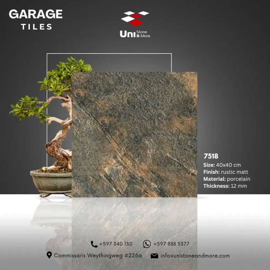 7518 - Rustic Matt - P - 40x40