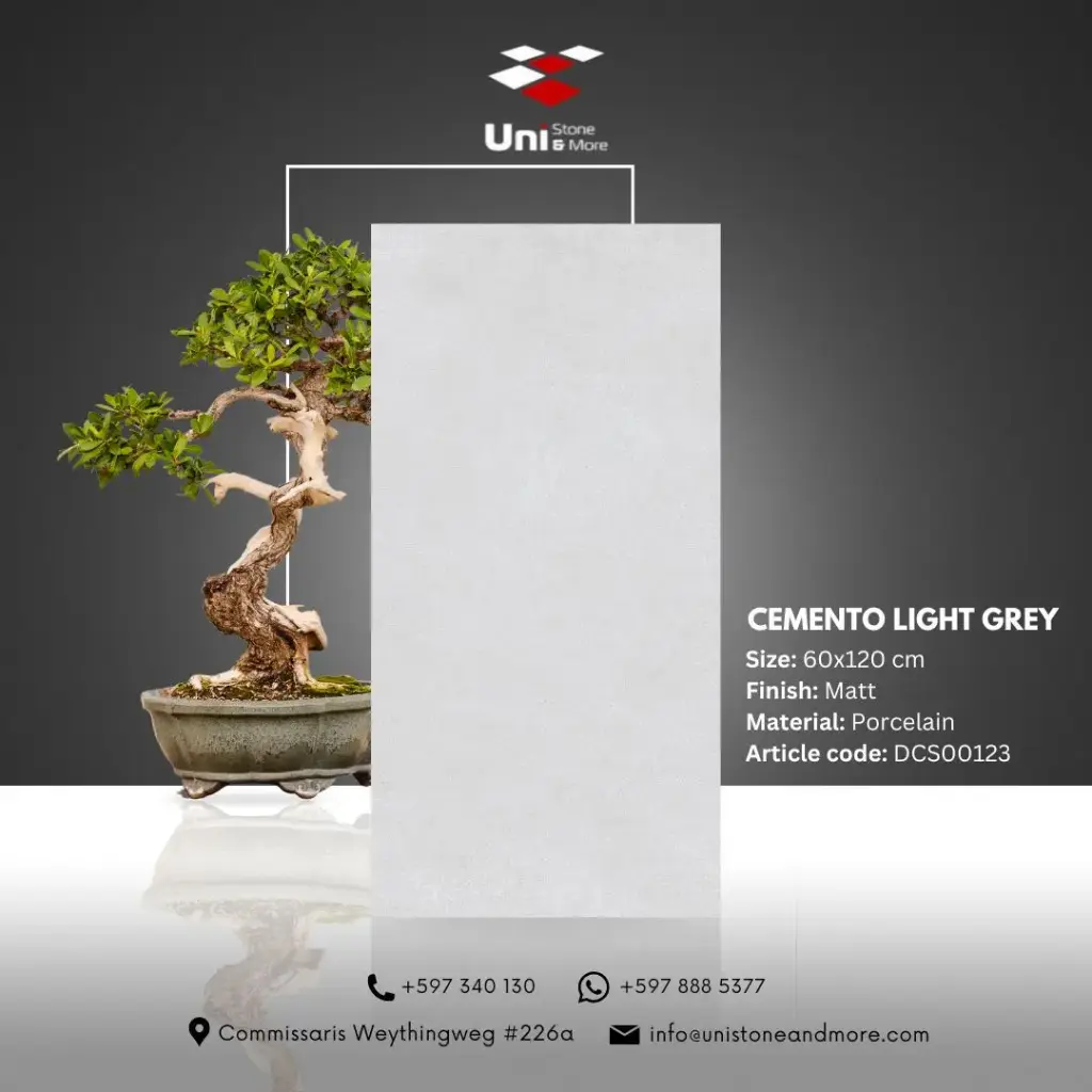 Cemento Light Grey - Matt - P - 60x120