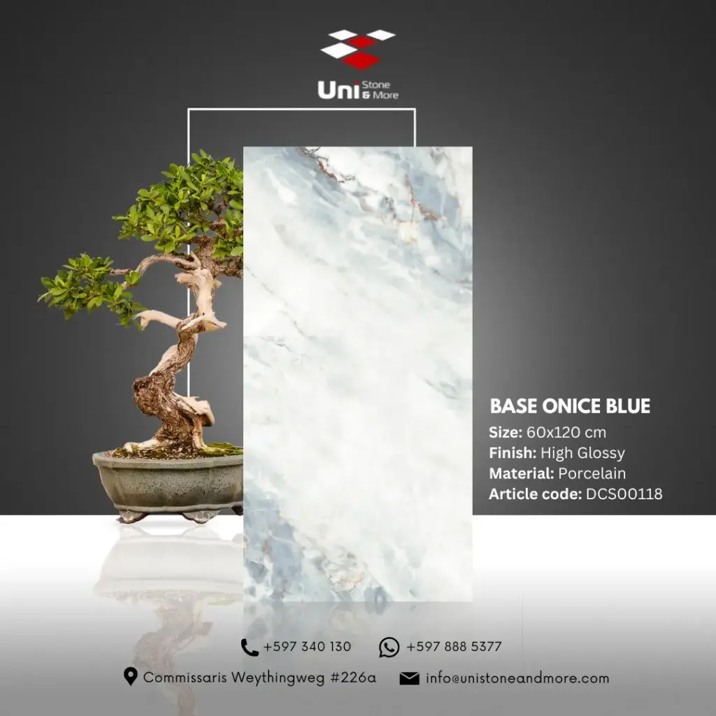 Base Onice Blue - High Glossy - P - 60x120