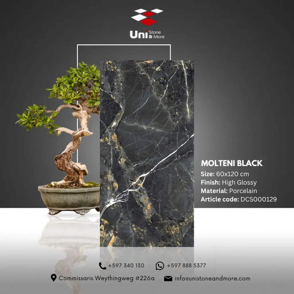 Molteni Black - High Glossy - P - 60x120