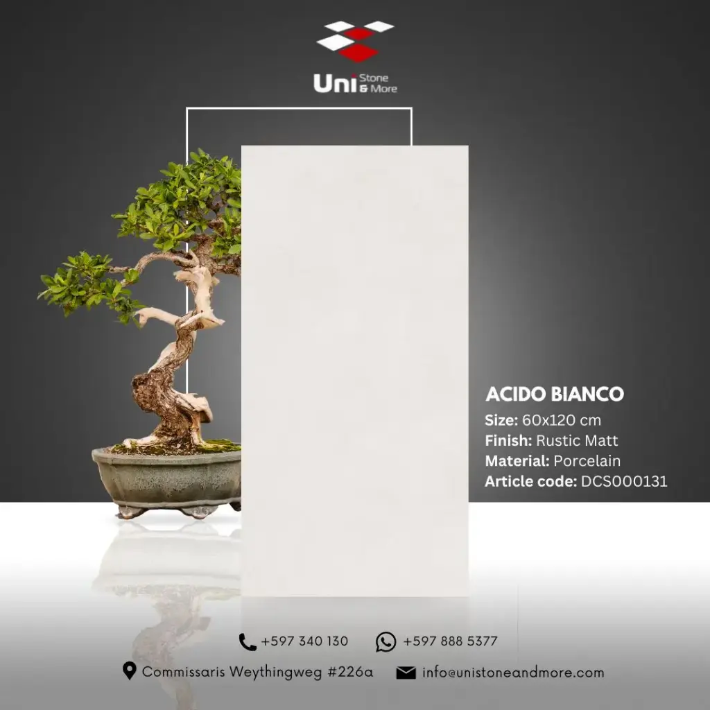Acido Bianco - Rustic Matt - P - 60x120