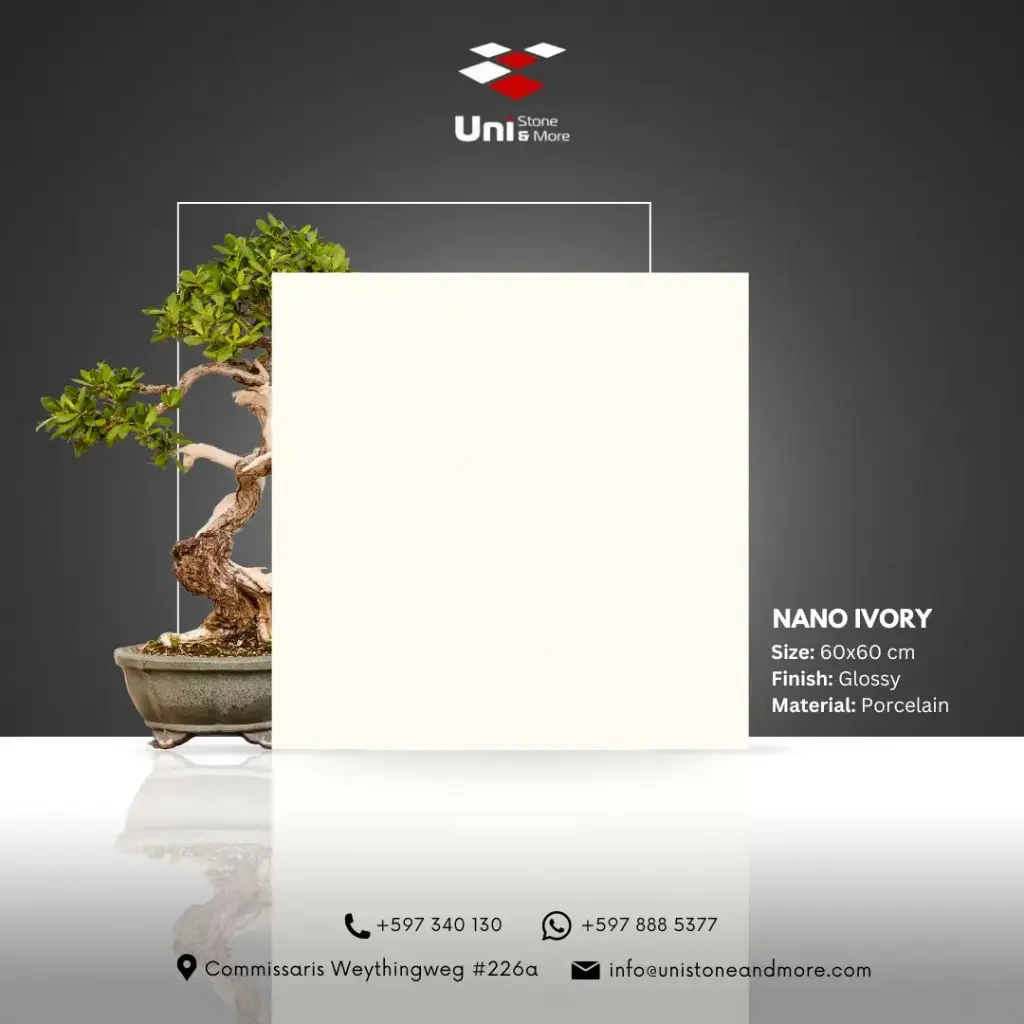 Nano Ivory - Glossy - P - 60x60