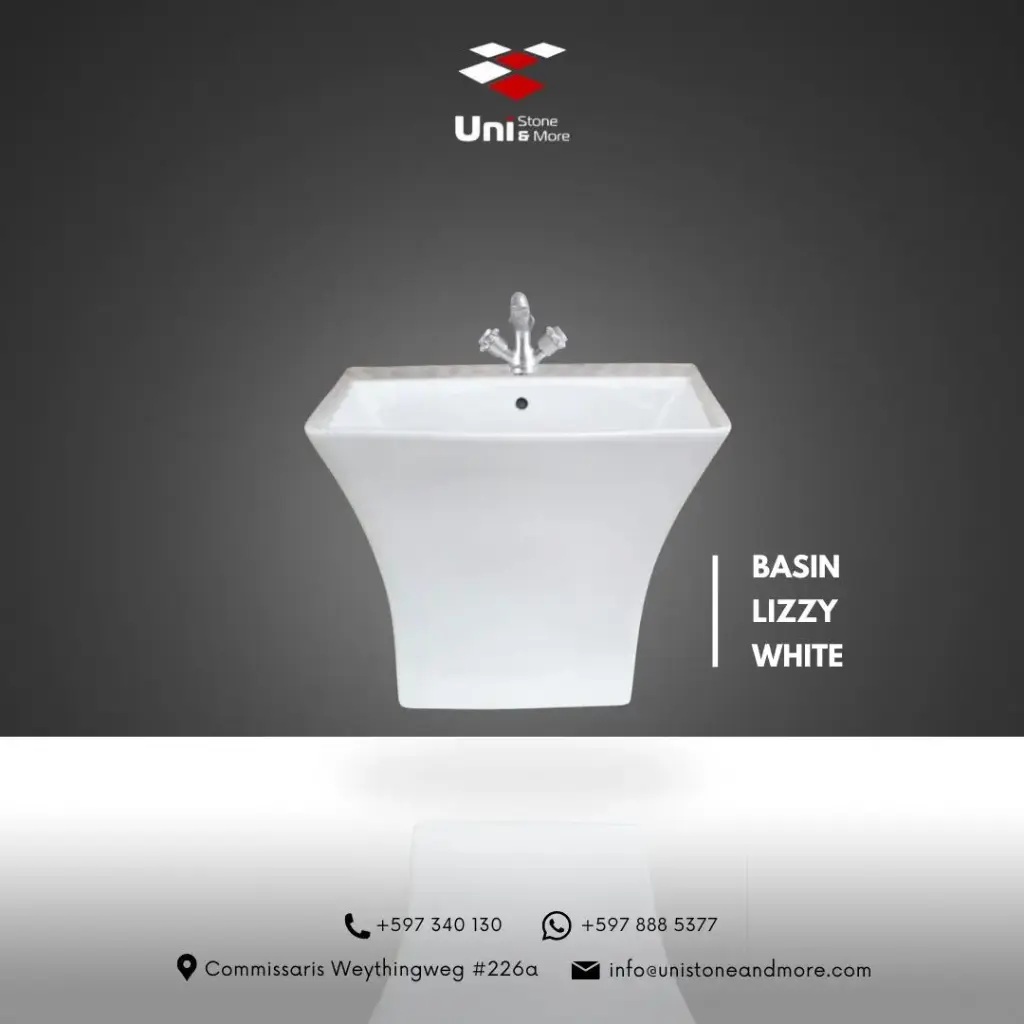 Basin Lizzy - White - P