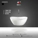 Table Top Shallow - Black - P