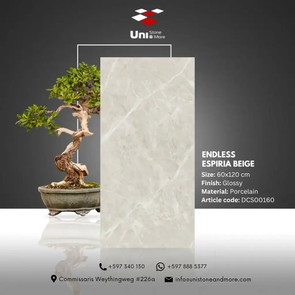 Endless Espira Beige - Glossy - P - 60x120