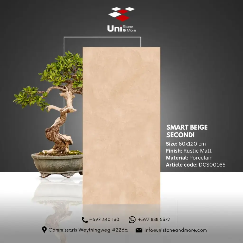 Smart Beige Secondi - Rustic Matt - P - 60x120