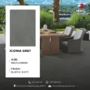 Icona Grey 1 - Rustic Matt - P - 60x120